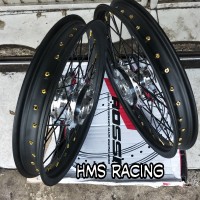 Sepaket Velg Rossi Ring 17 Lebar 185 Sama 215 Motor Vixion-Nvl-Nva