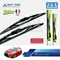 All New Yaris Wiper Mobil Valeo (2pcs kanan Kiri) aksesoris yaris
