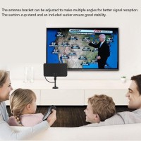 Antena TV/ FM Digital HDTV Antenna JY002-1-8, Tipis VHF UHF Signal OK