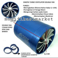 promo double turvent turbo ventilator simota import