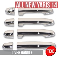 TOYOTA ALL NEW YARIS 2014 DOOR HANDLE COVER CHROME AKSESORIS / VA