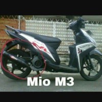 Knalpot standar matic bobokan Mio M3 CSR