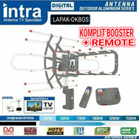 Antena TV Outdoor Luar Intra Paling Komplit - Canggih UHF VHF LED LCD