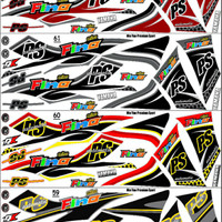 Sticker / Striping Variasi Thailand / Thailook Fino Karbu (FINO PS)