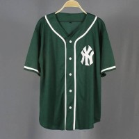 JERSEY BASEBALL - BAJU BASEBALL - KAOS BASEBALL NY list green