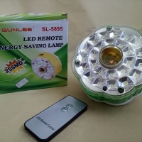 Emergency lampu led remote