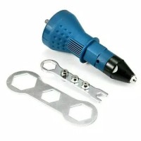 HILDA Electric Rivet Gun Adapter untuk Bor Listrik Cordless Insert Nut