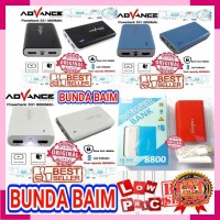 POWERBANK ADVANCE S31 8800mAh ORIGINAL / POWER BANK S31-8800 mAh