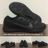 Sepatu Futsal Nike Mercurial VaporX XII PRO Full Black IC