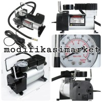 HEAVY DUTY KOMPRESOR ANGIN MINI ALAT ISI ANGIN PORTABLE COLOK LIGHTER
