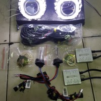 AES 6 Autoplaza Bixenon HID Projector MH1 Morimoto Angel Eyes
