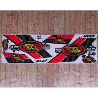 stiker striping motor honda scoopy sporty thailook orange