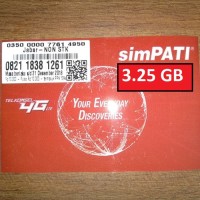 Kartu Perdana TELKOMSEL SIMPATI 3.25GB