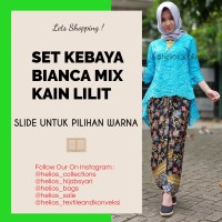 SET BIANCA PEACH/KUTUBARU/KEBAYA BRUKAT/KEBAYA MODERN/KUTUBARU BRUKAT