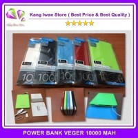 Powerbank Veger 10000 mAh Power Bank Veger 10000 mAh REAL KAPASITAS