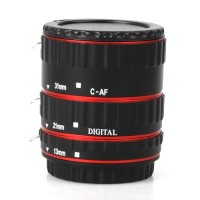 Metal Mount Auto AF Macro Extension Tube/Ring for Kenko EF-S Lens
