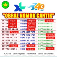 Kartu Perdana Nomor Cantik XL 4G Kuartet 8888 33 22