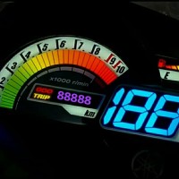 Yamaha BYSON Sticker Stiker Speedometer Spedometer Spidometer