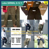 Celana Anak Sirwal Panjang Laki Cowo Lobo Original Adem Nyaman Keren #