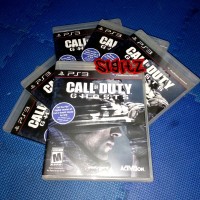bd PS3 kaset game CALL OF DUTY GHOSTS NEW