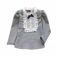 BAJU / KAOS ANAK PEREMPUAN TANGAN PANJANG LACE CASUAL