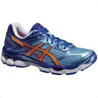Sepatu Lari Womens Original Asics Gel Cumulus 16 Soft Blue T489N4109