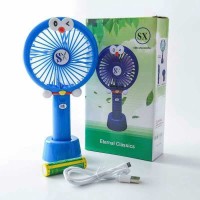 CARTOON Handy Fan Stand SX-108 - Kipas Angin Genggam Kartun