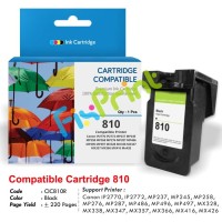 Cartridge Tinta Canon PG 810 PG810 PG-810 Black, Printer iP2770 MP287