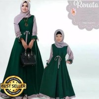 GAMIS COUPLE IBU ANAK MURAH TERLARIS BAJU GAMIS WANITA MUSLIM TERBARU