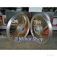 Sepaket Velg Jari Jari Seribu Honda Grand Astrea Prima Supra Honda C