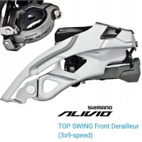 Shimano Alivio FD-T4000-TS Top Swing Front Derailleur 9 Speed