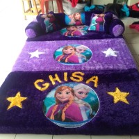 Karpet Lipat Karakter Frozen 5cm bahan halus dan lembut