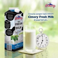 Susu Cimory Fresh Milk Full Cream 1L (Isi 6 Pcs)
