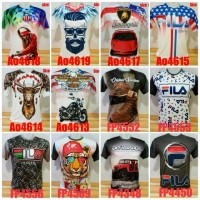 T-Shirt / Kaos Pria -- Supplier terbesar termurah baju full print 3d