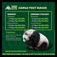 Tiket Taman Safari - Voucher Taman Safari Terjamin