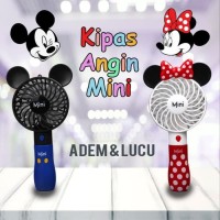 Kipas Angin Tangan Karakter / Mini Fan Portable
