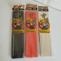 Sumpit Melamin/ Sumpit Gading / Chopstick Melamine/ Hitam Merah Gading