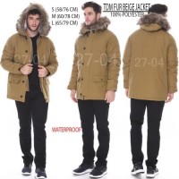 Jaket Branded Pria - TUNDRA MOOSE FUR BEIGE JACKET