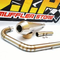 Knalpot JAPSTYLE TIGER-GL-MEGAPRO-SCORPIO-BINTER MERZY Full Stainless