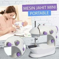 Mesin Jahit Mini Portable model 202 Alat mesin jahit listrik mini