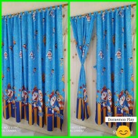 Diskon Gorden Doraemon Untuk Pintu dan Jendela - Korden Karakter Anak