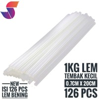 ISI Refill LEM TEMBAK 1 KG GLUE GUN 20CM 120 STICK TAIWAN LEM BAKAR