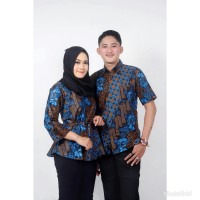 Sarimbit baju couple seragam keluarga batik baju muslim sarimbit