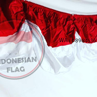 Bendera Backdrop merah putih 5 m kualitas bahan fillament | termurah