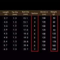 Joran Tegek Daiwa Terapia 5.40 m