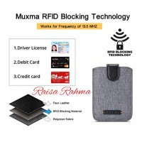Dompet Kartu Slim Pocket Smart Wallet Card Holder Rfid Blocking