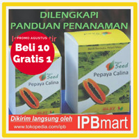 Isi 150 biji -- Inovasi IPB: Benih Pepaya Calina (California)