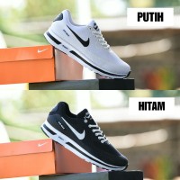 Sepatu Nike Airmax Zoom Grade Ori Hitam Putih Sport Casual Runing Pria