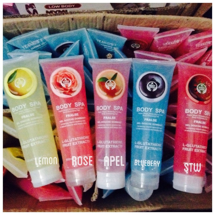 produk body shop untuk wajah berkomedo