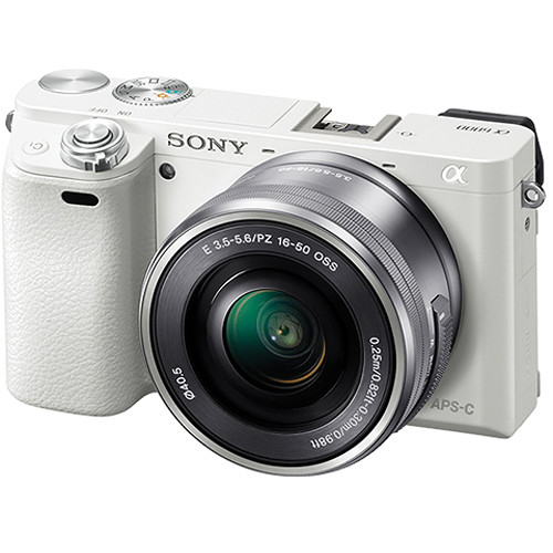Sony Alpha A6000 Kit 16-50mm White